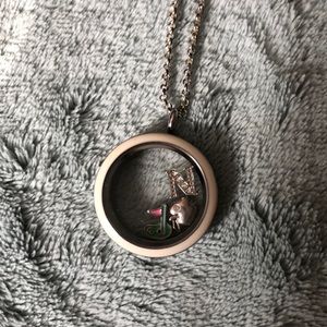Origami owl necklace